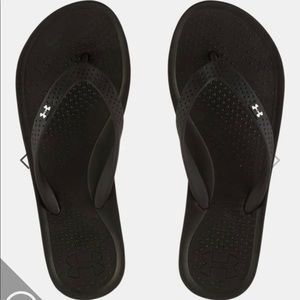 Under Armour flip flops